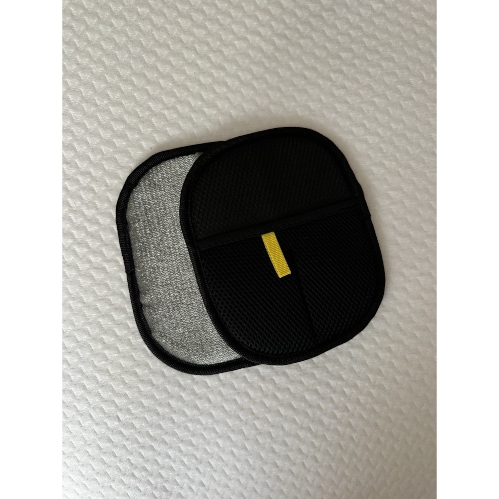 Pet Supplies/Pet Hair Remover Dual Pack Mesh Fabric Black Yellow